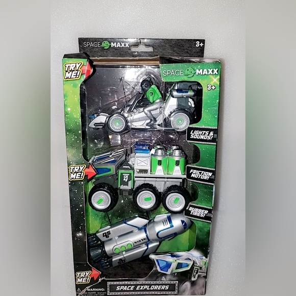 NIP Space Maxx Space Explorers Mini Space Vehicles - 3Pcs - Picture 6 of 12